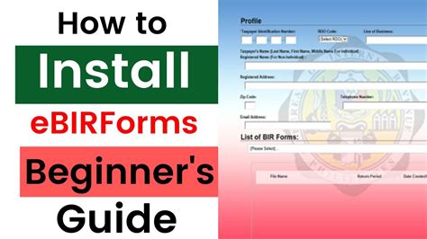 ebir download|How to Download and Install the eBIRForms App .